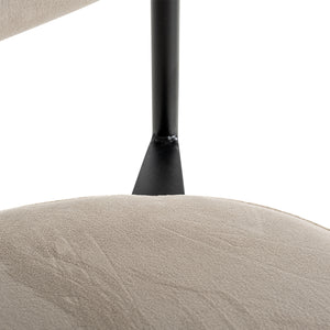 Chair Kaylee Khaki Velvet (quartz Khaki 903)