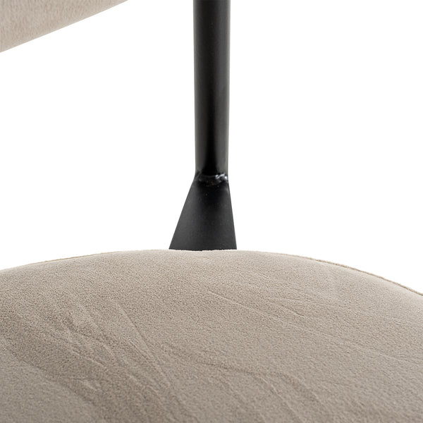 Chair Kaylee Khaki Velvet (quartz Khaki 903)