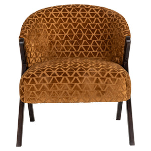 Lounge Chair Mia Gold Triangle (triangle 2013 Old Gold)