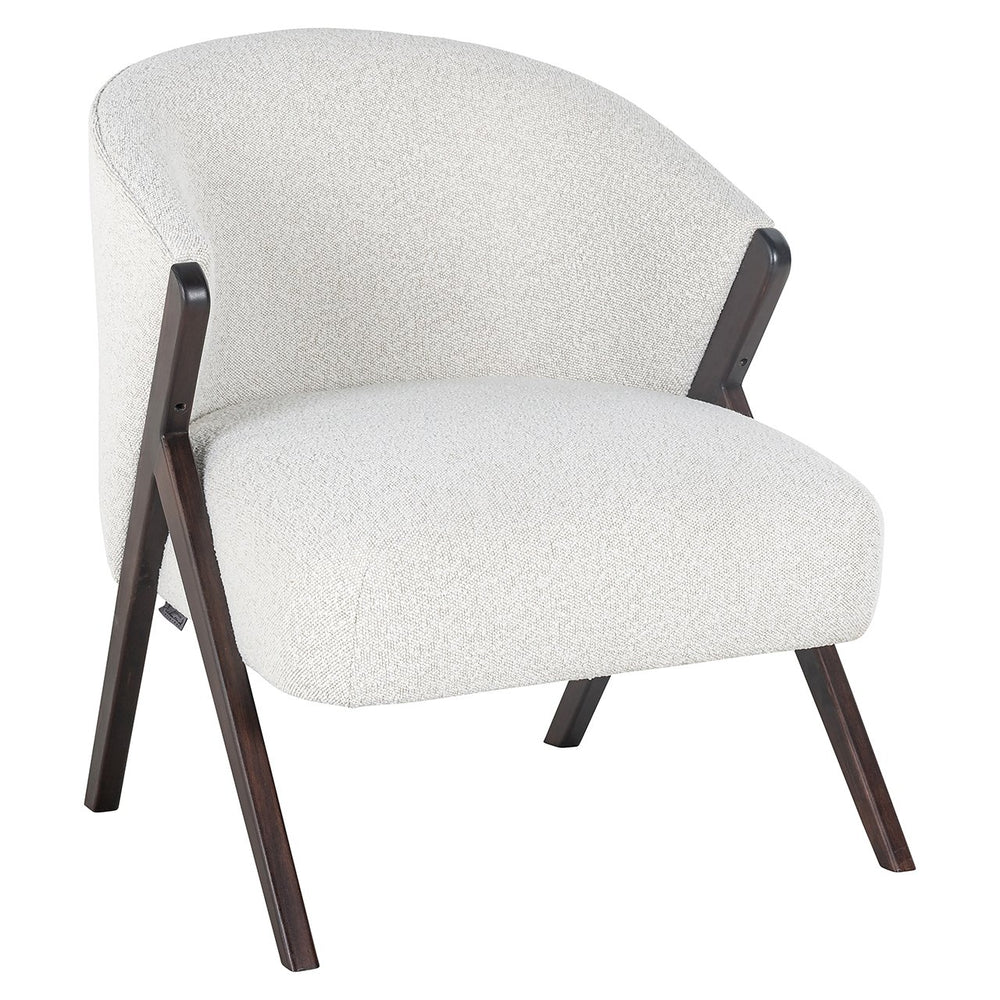 Lounge chair Mia (Copenhagen 900 Bouclé White)