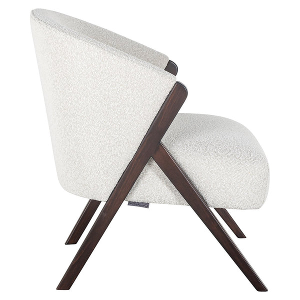 Lounge Chair Mia (copenhagen 900 Bouclé White)
