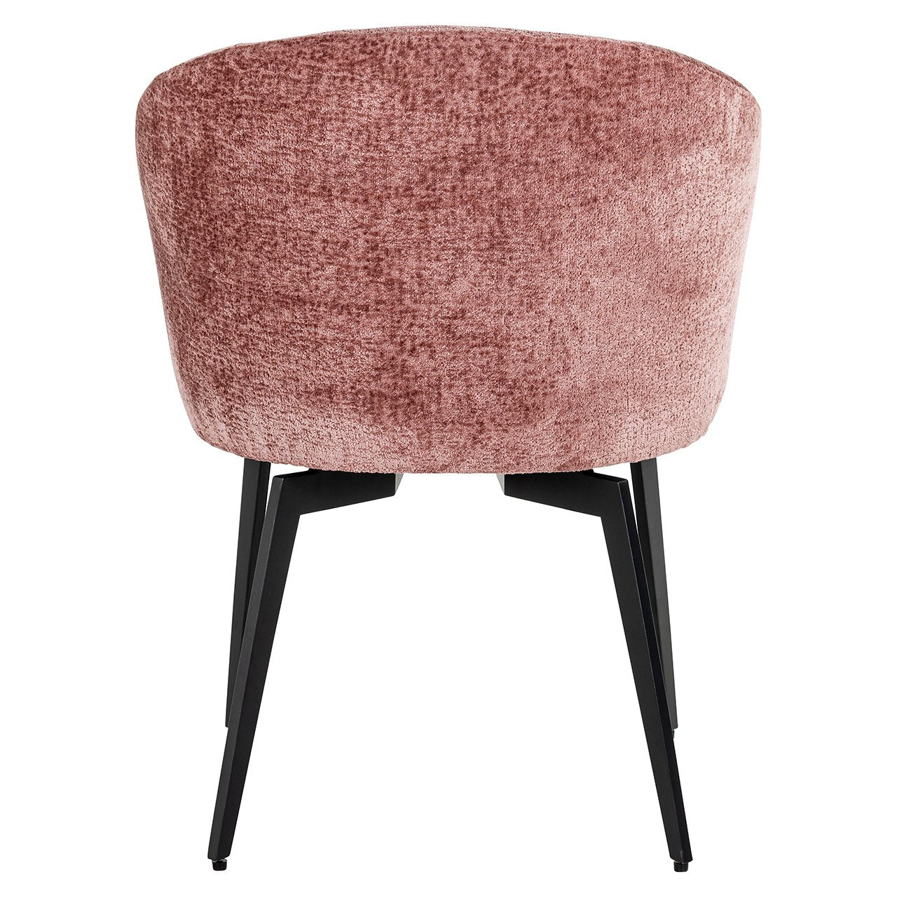 Chair Amphara rose chenille fire retardant (Bergen 705 rose chenille)- Richmond Interiors