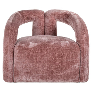 Lounge Chair Dana Rose Chenille (bergen 705 Rose Chenille)