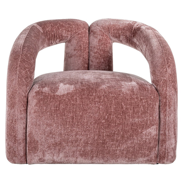 Lounge Chair Dana Rose Chenille (bergen 705 Rose Chenille)
