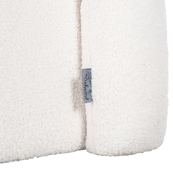 Lounge Chair Dana White Furry (himalaya 900 White Furry)