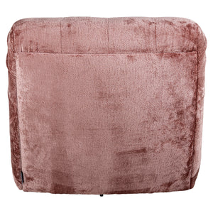 Swivel Lounge Chair Rosy Rose Chenille (bergen 705 Rose Chenille)