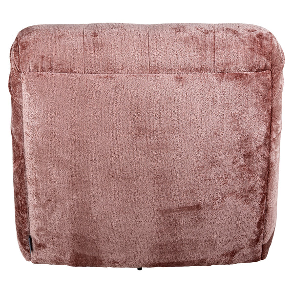 Swivel Lounge Chair Rosy Rose Chenille (bergen 705 Rose Chenille)