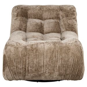 Swivel Lounge Chair Rosy Taupe Chenille (bergen 104 Taupe Chenille)