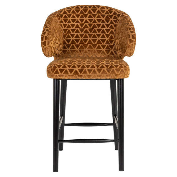 Counter Stool Indigo Gold Triangle (triangle 2013 Old Gold)