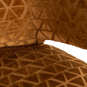 Counter Stool Indigo Gold Triangle (triangle 2013 Old Gold)