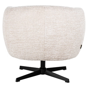 Swivel Lounge Chair Estelle (be Lovely 11 Cream)