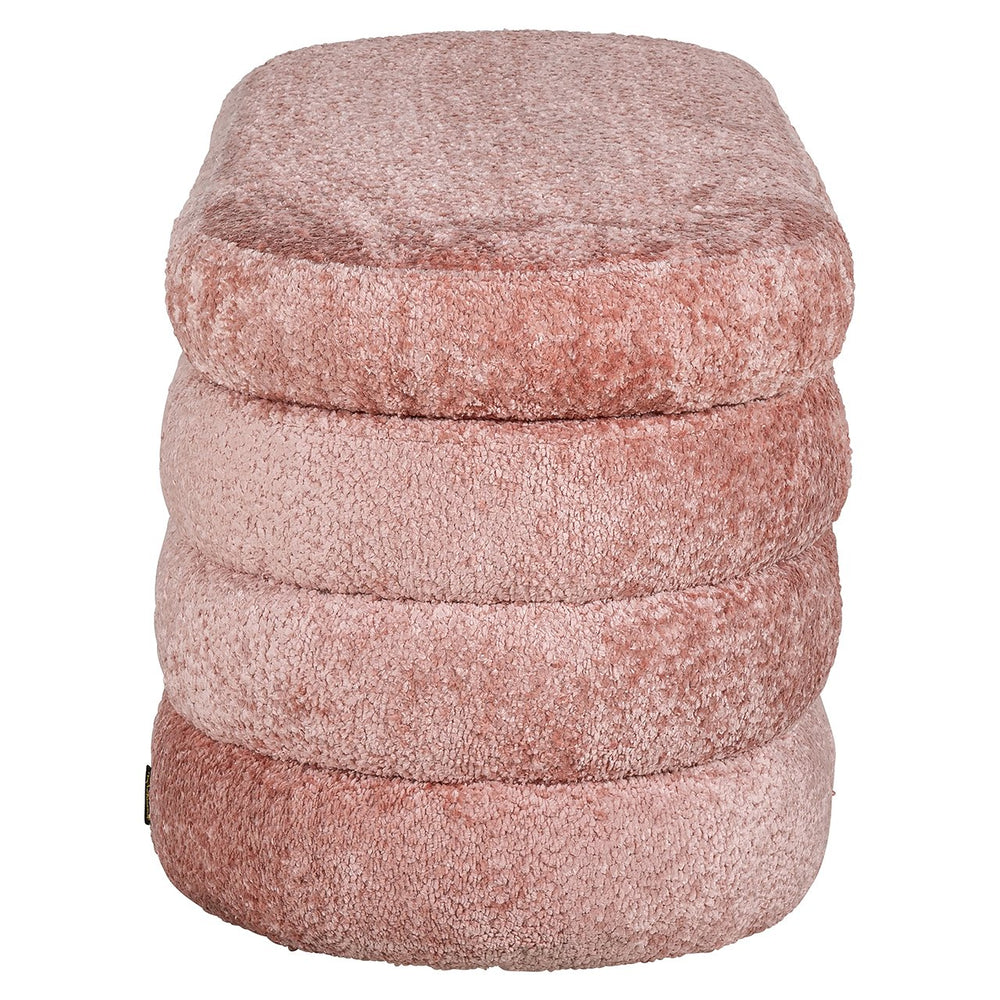 Pouffe Camille sheep salmon (Sheep 704 salmon)