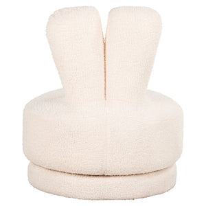 Kids Swivel Lounge Bunny (teddy 14 White)