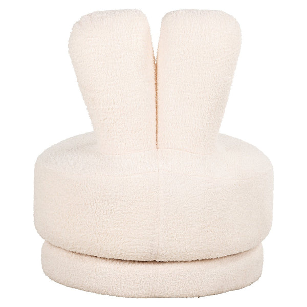 Kids Swivel Lounge Bunny (teddy 14 White)
