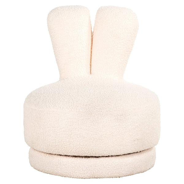 Kids Swivel Lounge Bunny (teddy 14 White)