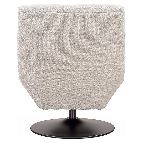 Swivel Chair Sydney White Bouclé Fire Retardant (fr – Copenhagen 900 Bouclé White) – Richmond Interiors