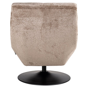 Swivel Chair Sydney Taupe Chenille (bergen 104 Taupe Chenille)