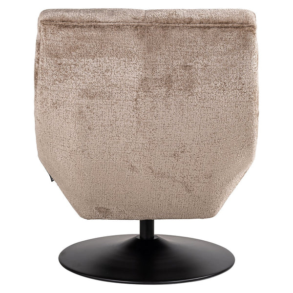 Swivel Chair Sydney Taupe Chenille (bergen 104 Taupe Chenille)