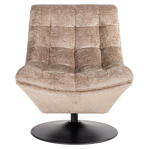 Swivel Chair Sydney Taupe Chenille (bergen 104 Taupe Chenille)