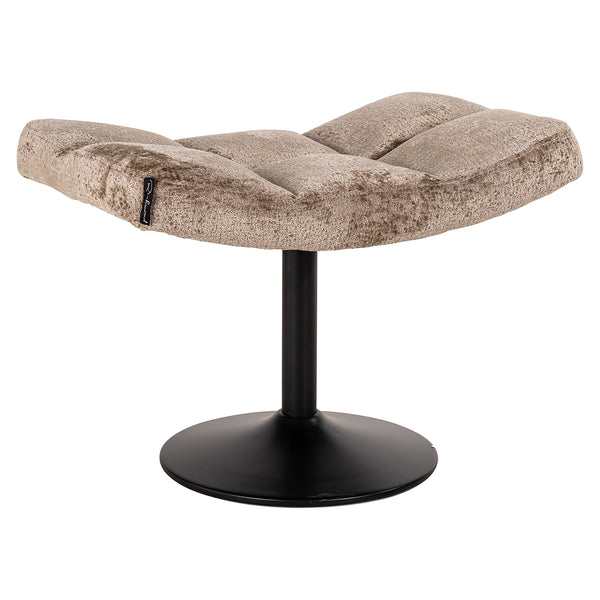 Hocker Sydney taupe chenille (Bergen 104 taupe chenille)