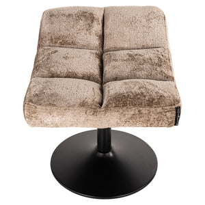 Hocker Sydney Taupe Chenille (bergen 104 Taupe Chenille)