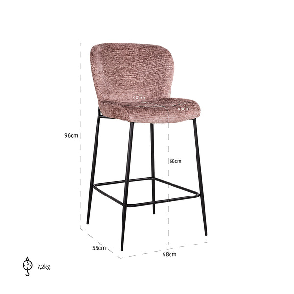Counter Stool Darby Pale Fusion Fire Retardant (fr – Fusion Pale 200) – Richmond Interiors