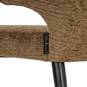 Dining chair Taylor brandy fusion fire retardant - Image 7