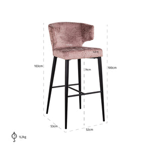 Bar Stool Taylor Pale Fusion (fusion Pale 200)