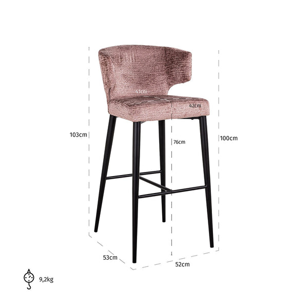 Bar Stool Taylor Pale Fusion (fusion Pale 200)