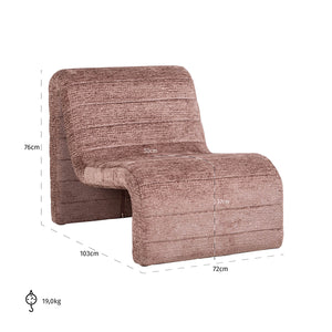 Lounge Chair Kelly Pale Fusion (fusion Pale 200)