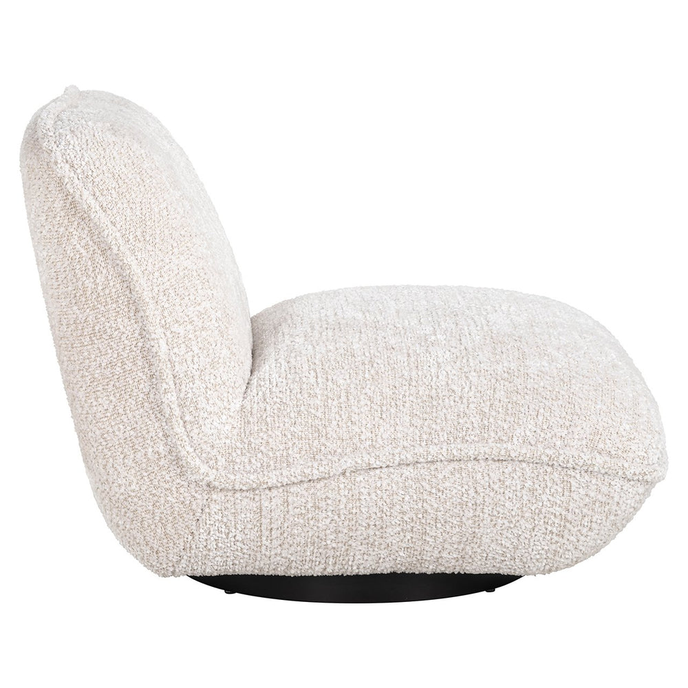 Lounge chair Ophelia lovely cream (Be Lovely 11 Cream)
