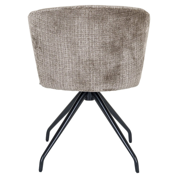 Swivel Chair Milly Stone Chenille (niagara 104 Stone Chenille)