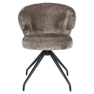 Swivel Chair Milly Stone Chenille (niagara 104 Stone Chenille)