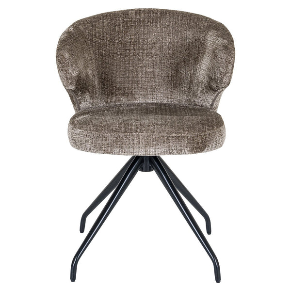 Swivel Chair Milly Stone Chenille (niagara 104 Stone Chenille)