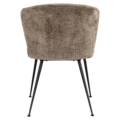 Chair Xandra stone chenille fire retardant (Niagara 104 Stone Chenille)- Richmond Interiors