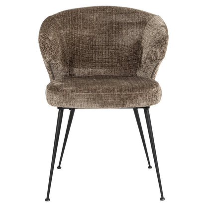 Chair Xandra stone chenille fire retardant (Niagara 104 Stone Chenille)- Richmond Interiors