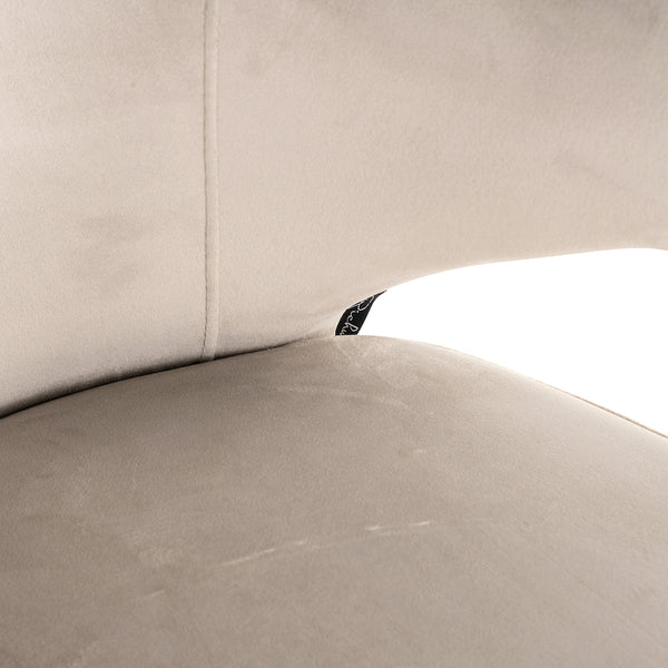 Chair Xandra Khaki Velvet (quartz Khaki 903)