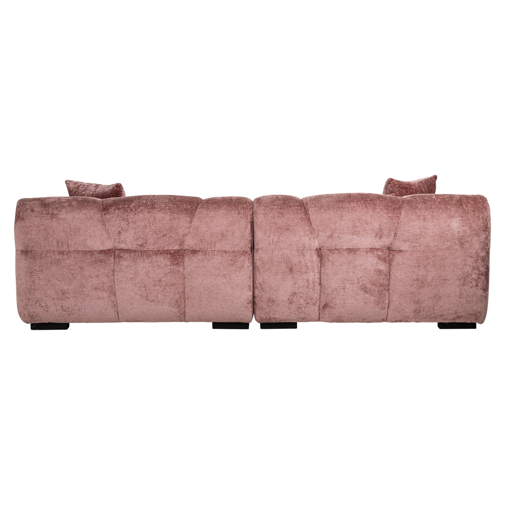 Sofa Charelle rose chenille (Bergen 705 rose chenille)