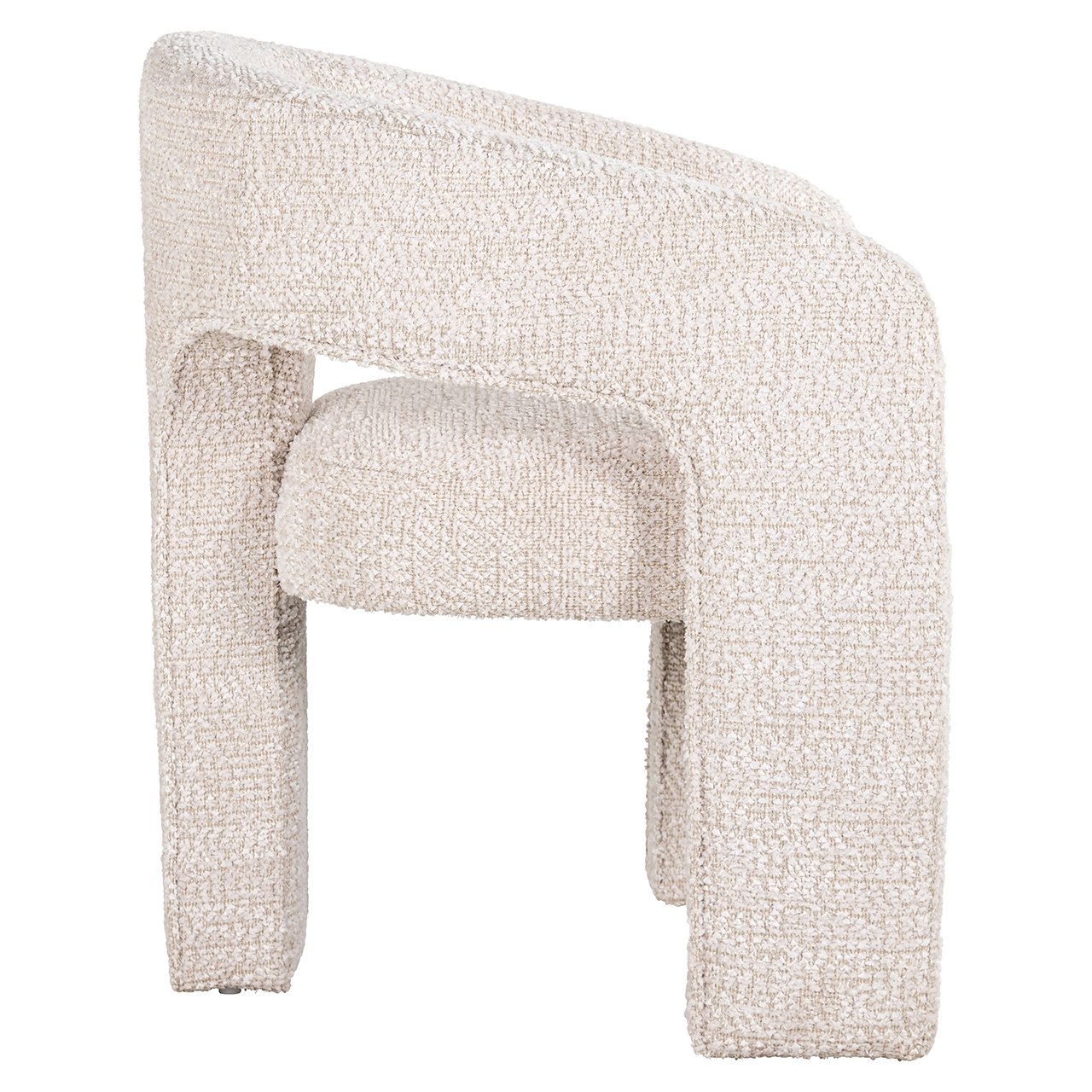 Chair Belle lovely cream fire retardant (Be Lovely 11 Cream)- Richmond Interiors