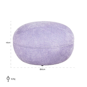 Pouffe Jace Lovely Lavender (be Lovely 95 Lavender)