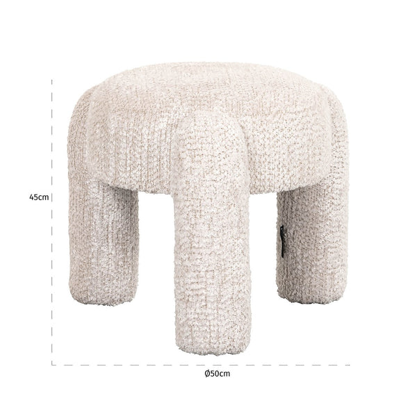 Pouffe Holly Lovely Cream (be Lovely 11 Cream)
