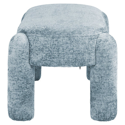 Bench Holly light blue chenille (Bergen 602 Light blue Chenille)- Richmond Interiors