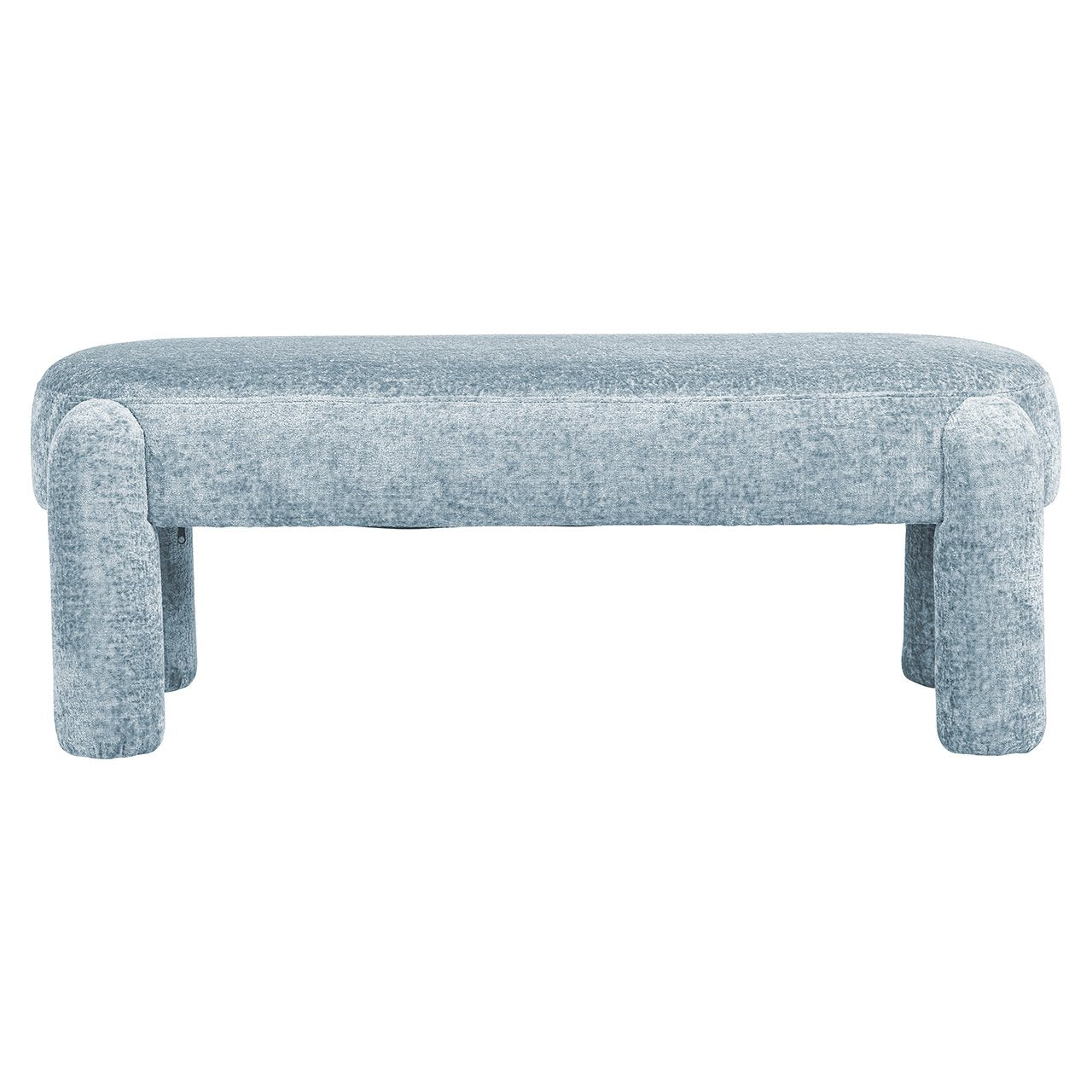 Bench Holly light blue chenille (Bergen 602 Light blue Chenille)- Richmond Interiors