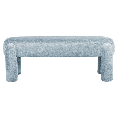 Bench Holly light blue chenille (Bergen 602 Light blue Chenille)- Richmond Interiors