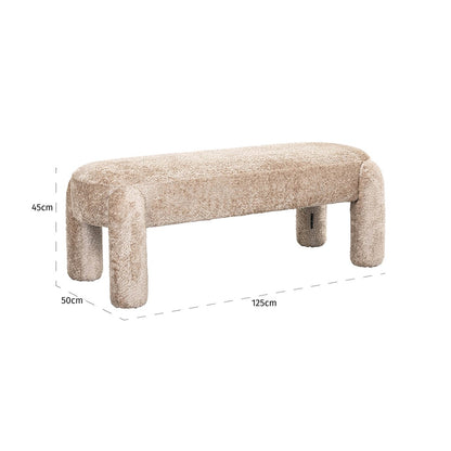 Bench Holly sheep nature (Sheep 01 nature)- Richmond Interiors