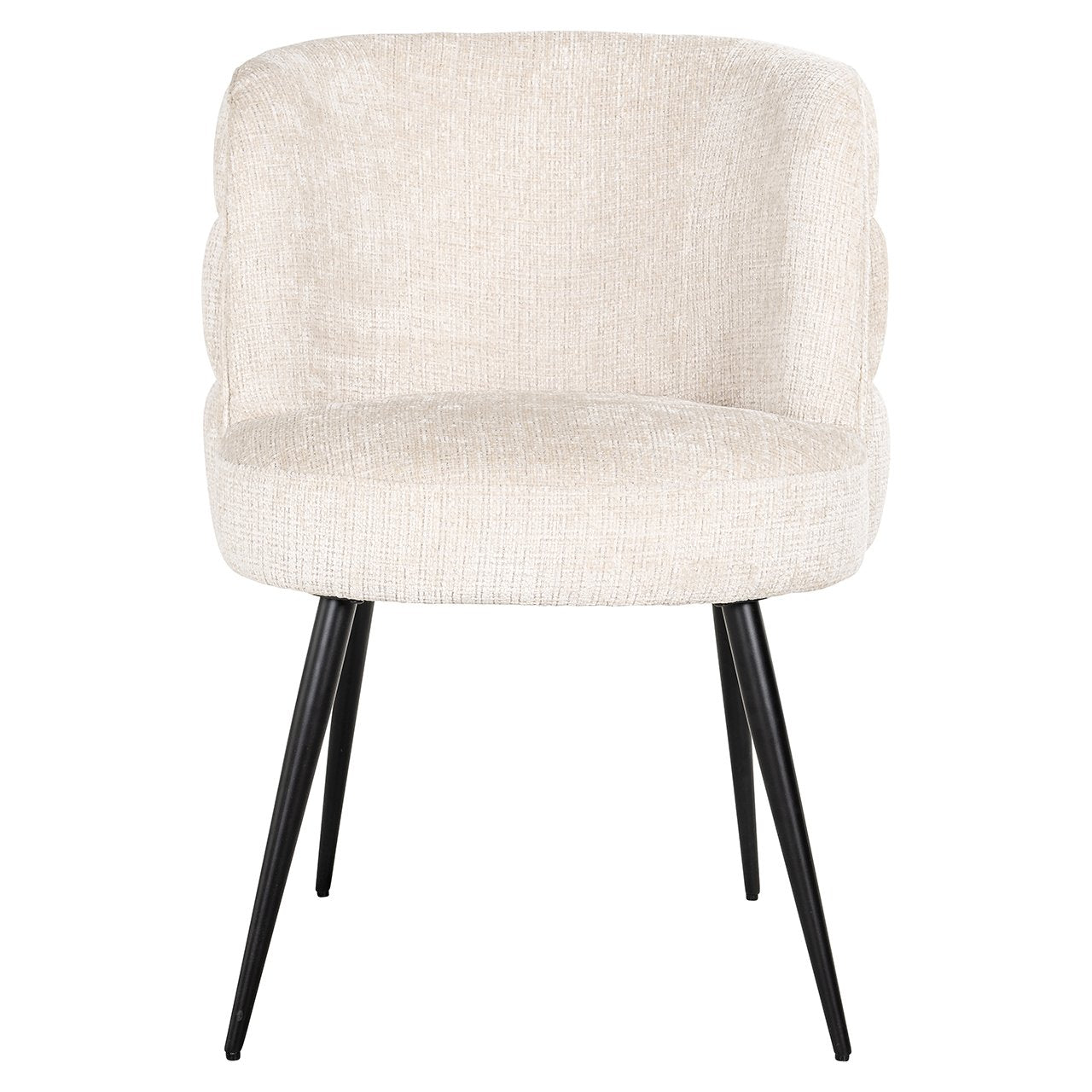 Chair Stella beige chenille fire retardant (Niagara 902 beige)- Richmond Interiors