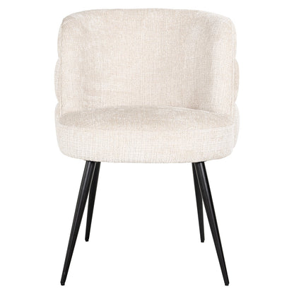 Chair Stella beige chenille fire retardant (Niagara 902 beige)- Richmond Interiors