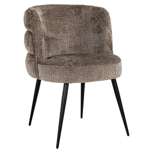 Chair Stella stone chenille (Niagara 104 Stone Chenille)