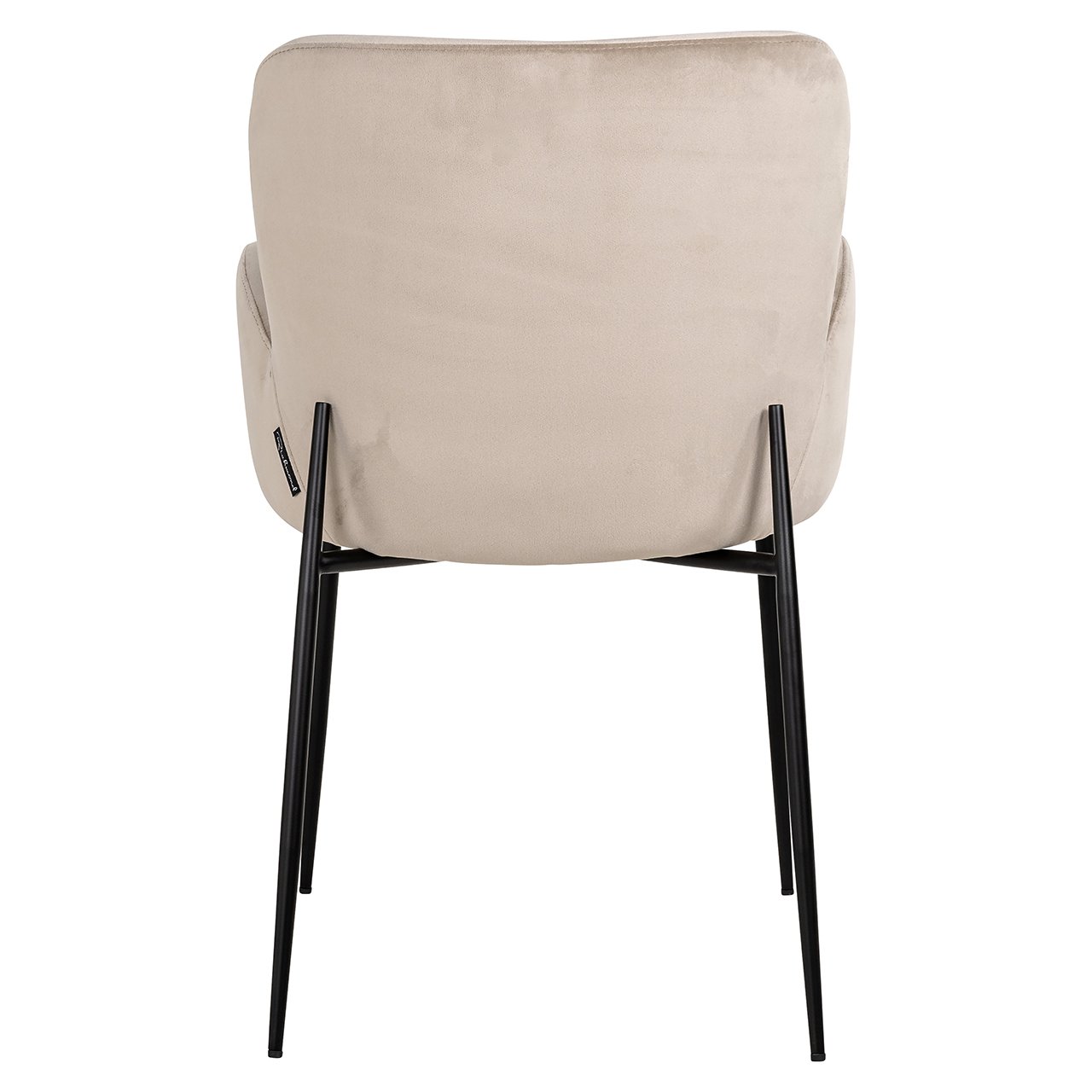 Chair Amber khaki velvet fire retardant (FR-Quartz 903 Khaki)- Richmond Interiors