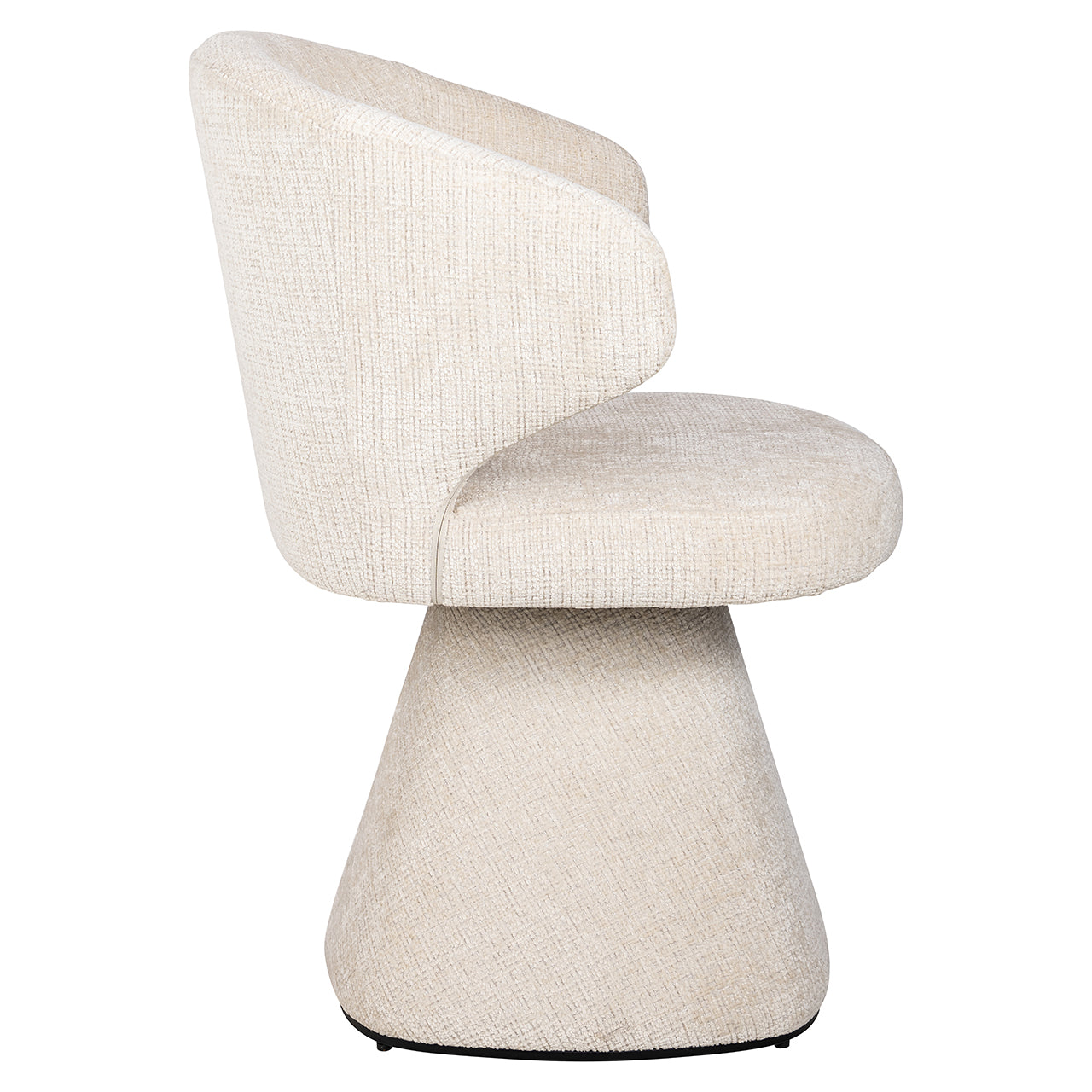Chair Gatsbi beige chenille fire retardant (Niagara 902 beige)- Richmond Interiors